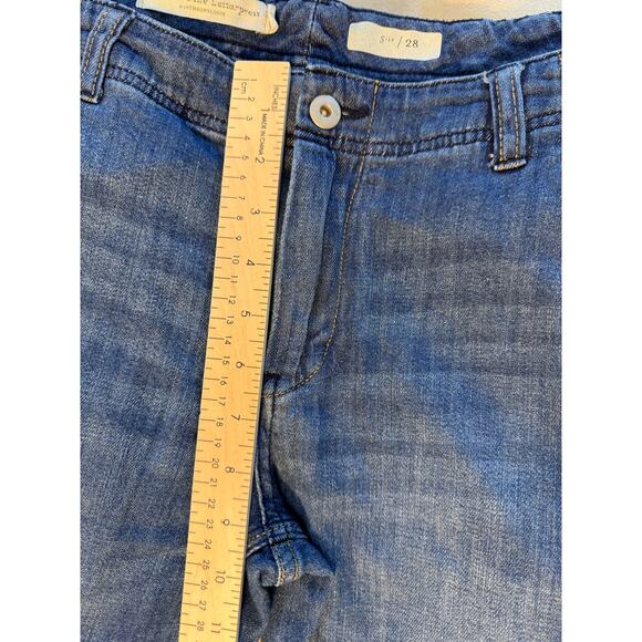 Anthropologie Pilcro Carpenter Jeans Utility Painter Denim Size 28 8 - Picture 11 of 13
